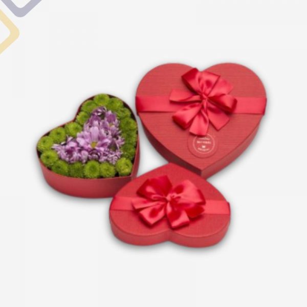 Kolldenn 12 Scatole Porta Fiori A Forma Di Cuore Rosa - Sacchetti Regalo Per Bouquet San Valentino, Matrimoni, Feste