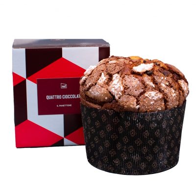 Panettone Quattro Cioccolati Pavé consegna a domicilio con Cosaporto