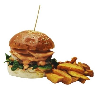 Fish burger MCM La cucina di pesce Andrea Collodi consegna a domicilio con cosaporto.it