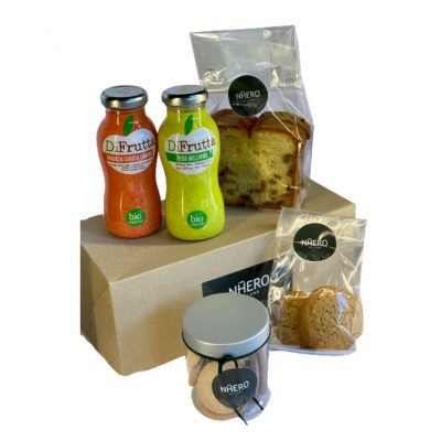 Box Dolce Colazione Nhero Milano consegna a domicilio con cosaporto