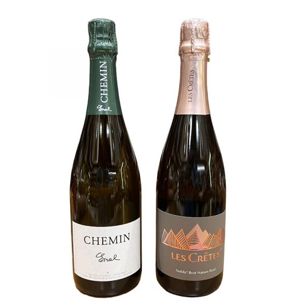 Wine Box "Coppia di Metodi Classici Valdostani" Gourmandises consegna a domicilio con Cosaporto.it