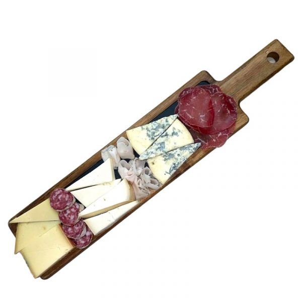 Tagliere misto di Salumi e Formaggi Panizzi Courmayeur Mont Blanc consegna a domicilio con Cosaporto.it