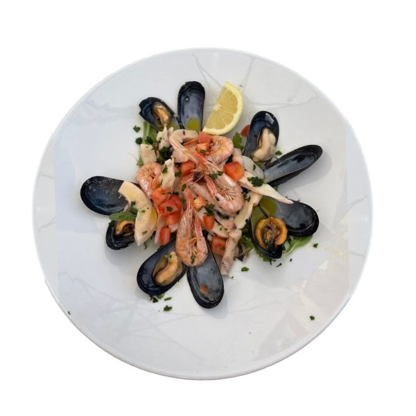 Insalata di mare Trattoria dei pescatori consegna a domicilio con cosaporto