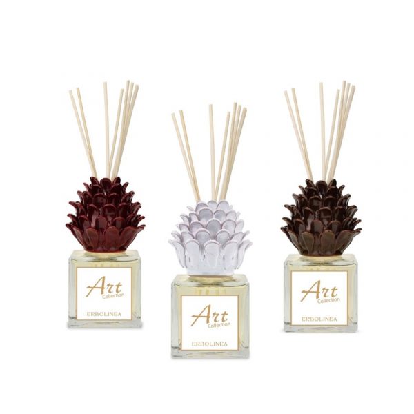 Diffusori "Pigna" in Ceramica Colore a scelta - 100ml/200ml Marinette Saint Tropez consegna a domicilio con cosaporto