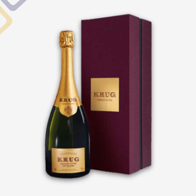 Krug 170eme x 2 Champagne Krug 170ème Édition Grand Cuvée Bruto