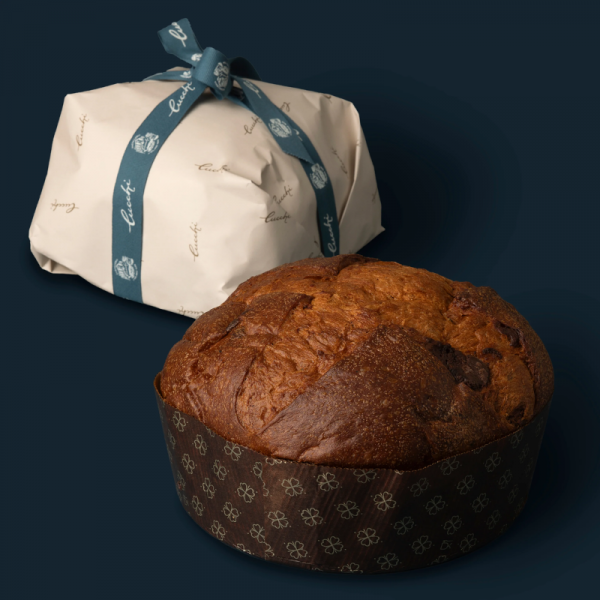 Panettone al gianduia Cucchi consegna a domicilio con Cosaporto