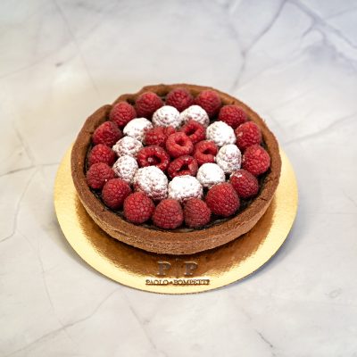 Torta crostata cioccolato e frutta fresca - senza glutine 1