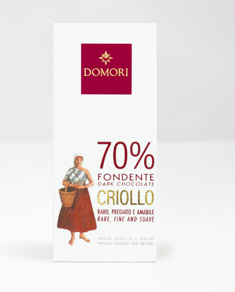 Domori  - Criollo tavoletta di cioccolato fondente 70% 1