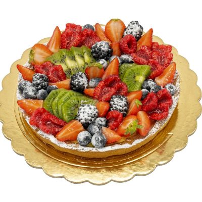 Crostata con crema pasticcera e frutta fresca 1