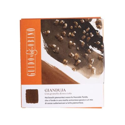 Tavoletta di cioccolato gianduja e granella di nocciola 1