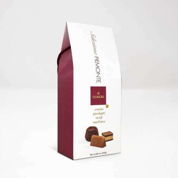 Coffret di cioccolatini: cremini, giandujotti, tartufi e napolitains 1