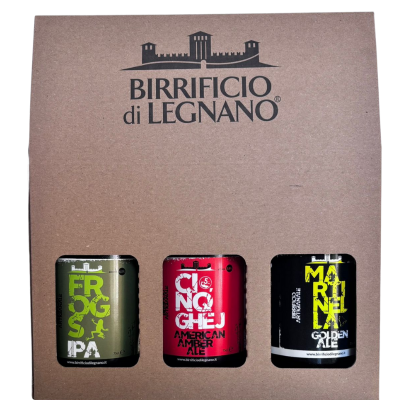 Tris di birre artigianali 33cl – selezione assortita 1