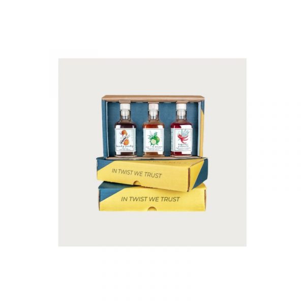 Gift Box 3 cocktail monodose: Americano, Vodka Sour, Tommy's Margarita 2