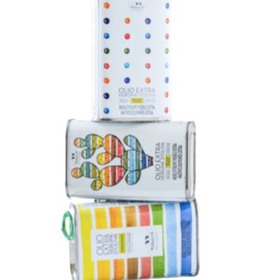 Set lattine colorate- Frantoio Muraglia 3