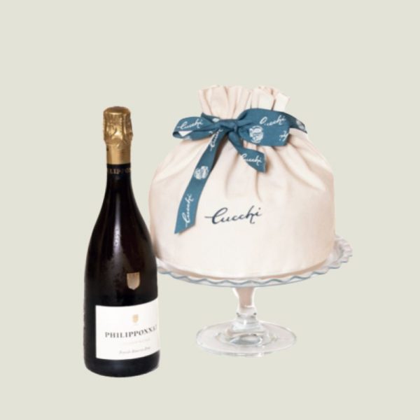 Panettone tradizionale e Champagne - Pasticceria Cucchi 1