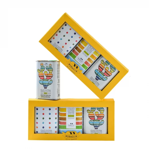 Set lattine colorate- Frantoio Muraglia 4