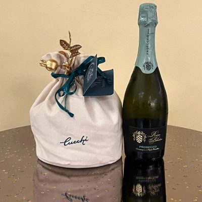 Panettone tradizionale e Prosecco 1