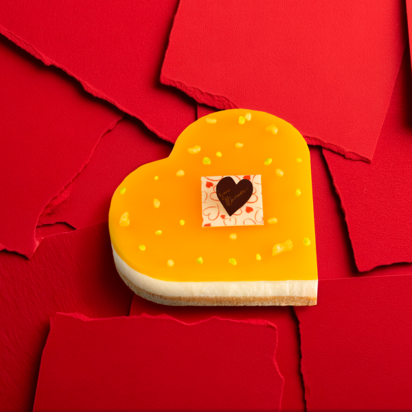 Cheesecake al Frutto della Passione di San Valentino 1