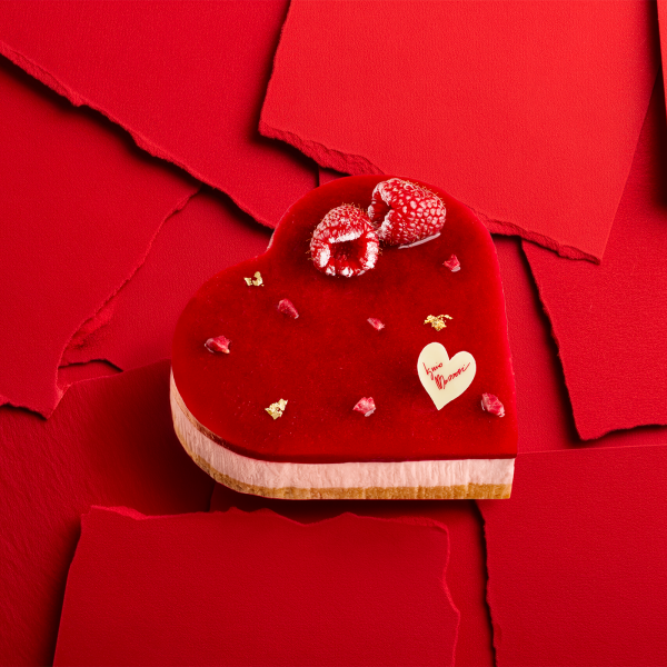 Cheesecake di San Valentino al Lampone 1