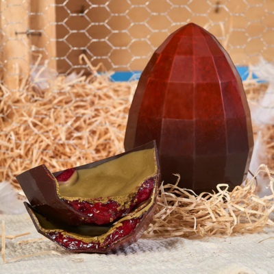 Uovo goloso - Pistacchio e Lampone 1