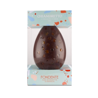 Chiambretto Uovo con scorzette di arancia 1