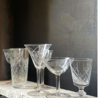 Set 6 Bicchieri Vintage 2